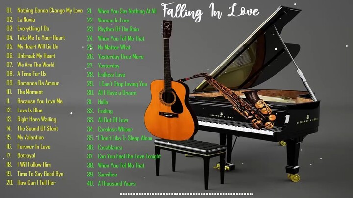 The Very Best Of Saxophone, Guitar, Piano Love Songs