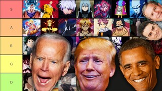 Presidential Opinions: Strongest Anime Characters According to Biden, Trump, Obama (Part 4)