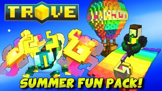 TROVE SUMMER FUN PACK REVIEW | Everything You get From the Summer 2020 Pack