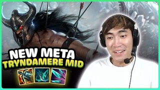 LEVI CẦM TRYNDAMERE ĐI MID - META ĐANG RẤT HOT TẠI RANK HÀN | LEVI STREAM