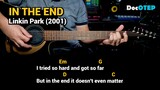 In The End - Linkin Park (2001) Easy Guitar Chords Tutorial with Lyrics