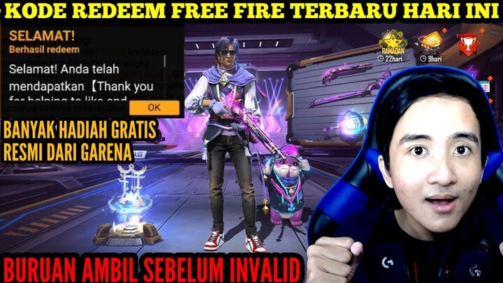 KODE REDEEM FF TERBARU 2022 HARI INI SKIN GRATIS ! - FREE FIRE INDONESIA