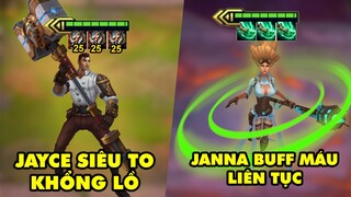 TOP khoảnh khắc điên rồ nhất Đấu Trường Chân Lý 181: Jayce siêu to khổng lồ, Janna 3 Shojin max buff