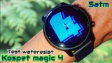 Kospet magic 4 Smartwacth 5atm Wateresist swimming 3D retina display Test waterproof