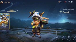 Liên Quân Mobile - Review Skin Fennik Shipper Siêu zthanh