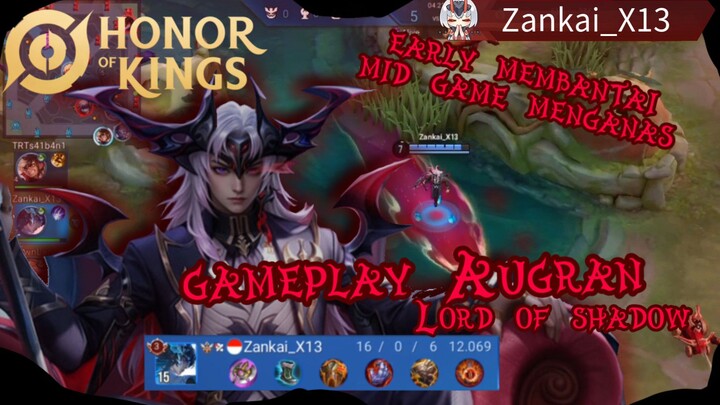 [HoK] Gameplay Augran early membantai mid game menganas