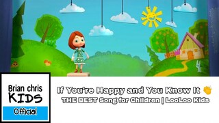 If You're Happy and You Know It 👏 THE BEST Song for Children | LooLoo Kids