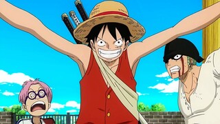 Khi Luffy gặp Zoro lần đầu, Zoro đã dành cho Luffy tất cả sự dịu dàng của mình.