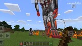 Gempa bumi akan datang ke dunia blok?! "Minecraft" Attack on Titan Module Survival.2