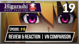 Higurashi: When They Cry -Gou- Episode 19 | Review, Reaction & VN Comparison! - Increasing Tensions