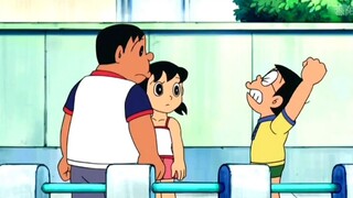 Doraemon, Nobita escaped from reality on his birthday and was trapped in a dream and didn't want to 