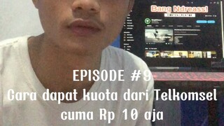 [ARSIP YOUTUBE #9] cara mudah mendapatkan paket data 250mb seharga 10rp telkomsel dial telkomsel pa