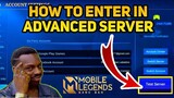 HOW TO ENTER ADVANCE SERVER IN MOBILE LEGENDS IN A VERY EASY WAY 2020 to 2021 - ALL PATCH || MLBB