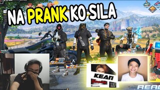 NA PRANK KO SI KEAN,CHOLO,HITMAN #TEAMPH (RULES OF SURVIVAL)