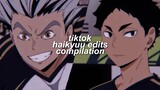 tiktok haikyuu edits compilation — dangelic