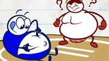 Cuộc thi Sumo(Hoạt hình bằng bút chì sáng tạo)