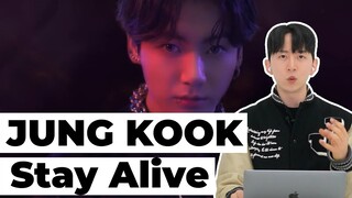 Korean reaction to Jungkook - Stay Alive (Prod. SUGA) Full version