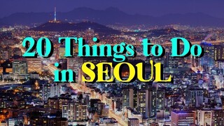 20 Things to Do in Seoul ✈️ Seoul Vlog ✈️ ( Gyeongbokgung Palace, Namsan Park, Hongdae, Lotte World)