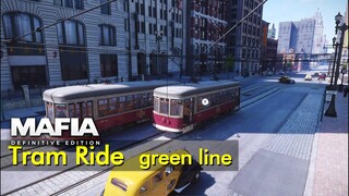 1930s Tram Ride (green line - Downtown to North Park) | Mafia: Definitive Edition