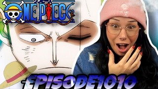 ZORO GO BRRR | One Piece Episode 1010 | REACTION