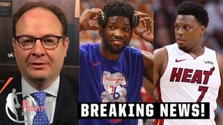 [BREAKING NEWS] Joel Embiid & Kyle Lowry can return 76ers vs Heat Game 2 Semis - Adrian WOJ HEATED