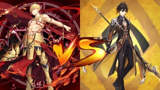 Gilgamesh VS Zhongli (Rex Lapis / Morax) | FGO VS Genshin Impact Lore Battle – Who Would Win?