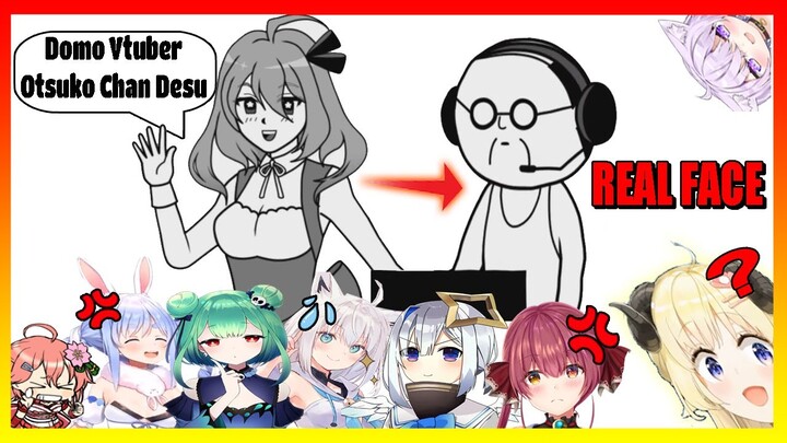 【Hololive】All Hololive Members Reaction To Vtuber Face Reveal Question【ENG SUB】