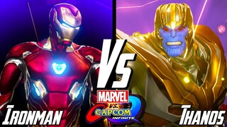 เผด็จศึกอีกครั้ง Iron Man Vs Thanos : Marvel Vs. Capcom Infinite