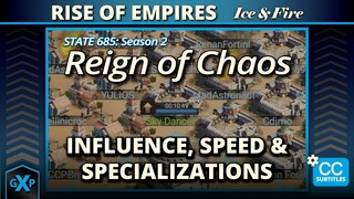 ROC: Reign of Chaos - Stronger and Faster - Influence, Honor, and Specializations