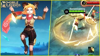 JOY NEW BASIC SKIN FELINE RANGER & NEW SFX SKILL | MOBILE LEGENDS