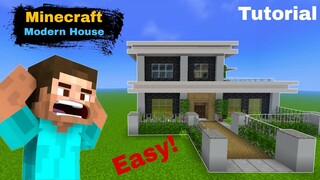 🔥How To Make a Modern House In Minecraft Modern House In Minecraft|#minecraft #youtube #Build_For_MC