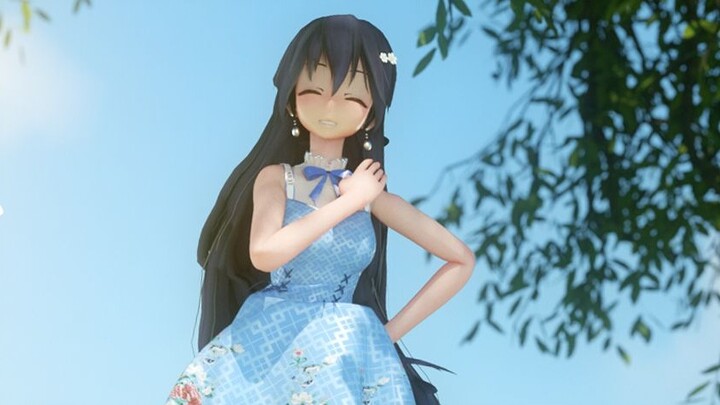 [C4D/Ultra-fine scene] Look, it’s the taste of summer! Luo Tianyi-Rainbow Beat