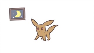 If the evolution of Umbreon can be seen slowly