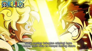 MONYET KUNING KIZARU VS MONYET PUTIH NIKA  🔥 BATTLE SUMBER KEKUATAN KUNO BUAH IBLIS MONSTER