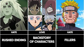 What Love and Hate Naruto/Boruto Fans