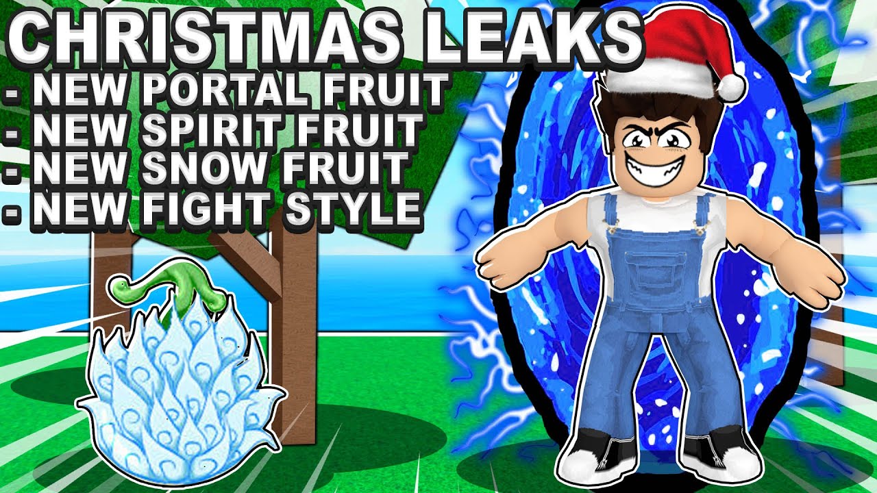 Portal Fruit Showcase!! [Blox Fruits] (Christmas Update 2022) 