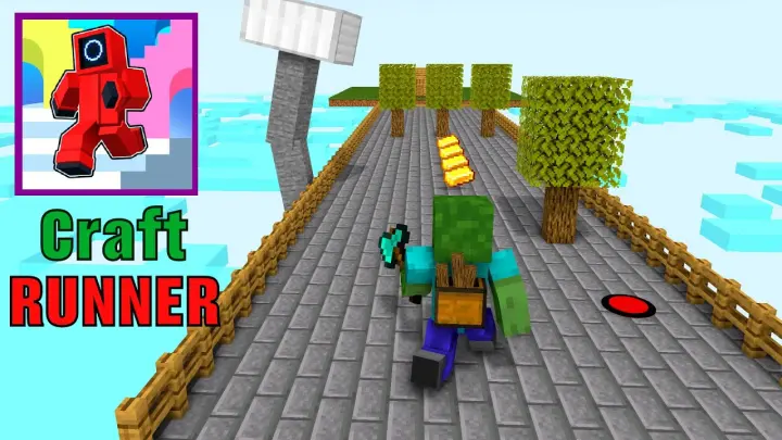 Monster School : CRAFT RUNNER CHALLENGE - Minecraft Animation