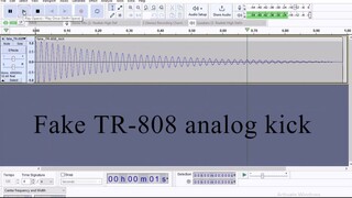 Remaking TR-808 kick drum sound in 2024 #music #drums #techno #acidhouse #synthpop #disco