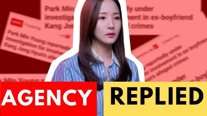 Park Min Young Denies Involvement in Ex-Boyfriend's Crimes