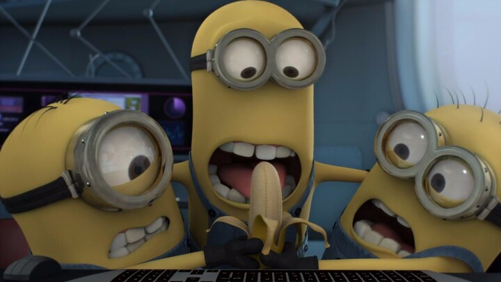 Minions funny animated short film "Banana"