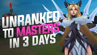 TF Blade - Unranked To Masters In 3 Days! (Day 1 - Placements)