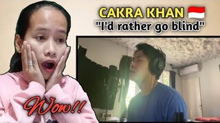 CAKRA KHAN - I'd rather go blind ( Etta James) || Reaction