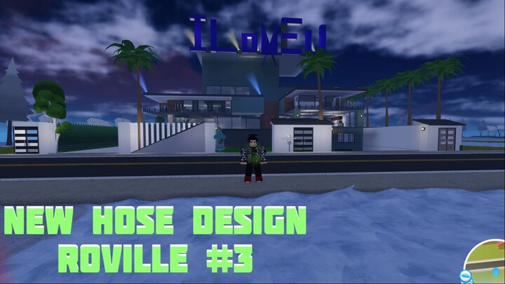 new modern house design _ roblox roville house code