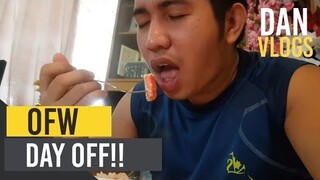 DAY OFF - My 1st Vlog | Buhay OFW | DANVLOGS