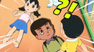 Nobita: Shizuka, đây là quà anh tặng em! ! !