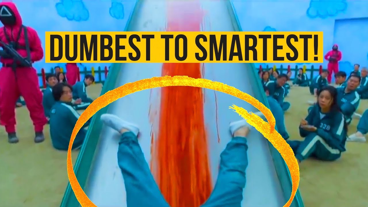 SQUID GAME Characters Ranked From DUMBEST To SMARTEST! - Bilibili