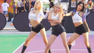 HyunA Remix Dance Medley Live Shot [Basketball Court Hot Girl Version]