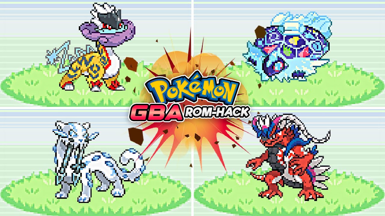 NEW Completed Pokemon GBA Rom With Mega Evolution, Gigantamax, Galar  Region, Hisuian Form & CFRU! 