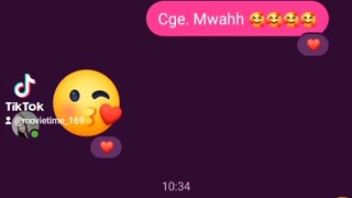 Sweet lovers must be like this on chat😍😍😍