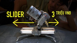 Slider XỊN XỊN RẺ RẺ quay video sản phẩm